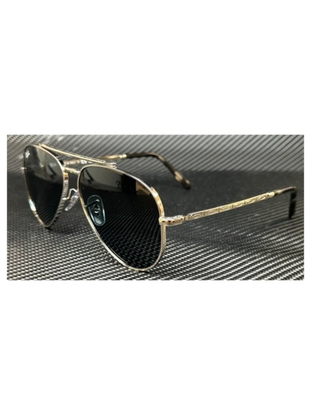 New Aviator Men Silver Sunglasses 58-14-135